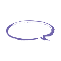 Transparent Language Online App Store icon features a large speech bubble