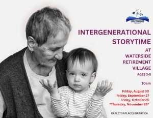 Intergenerational Storytime at the library