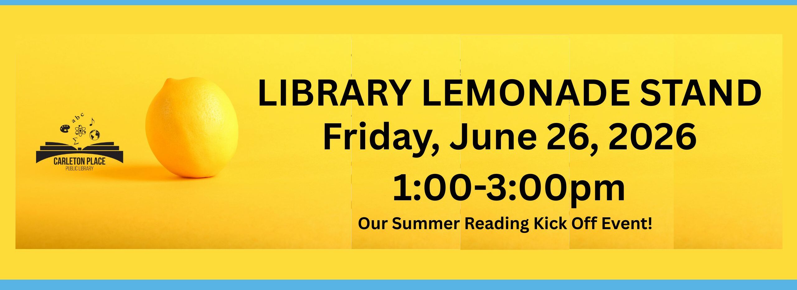 Library Lemonade Stand header