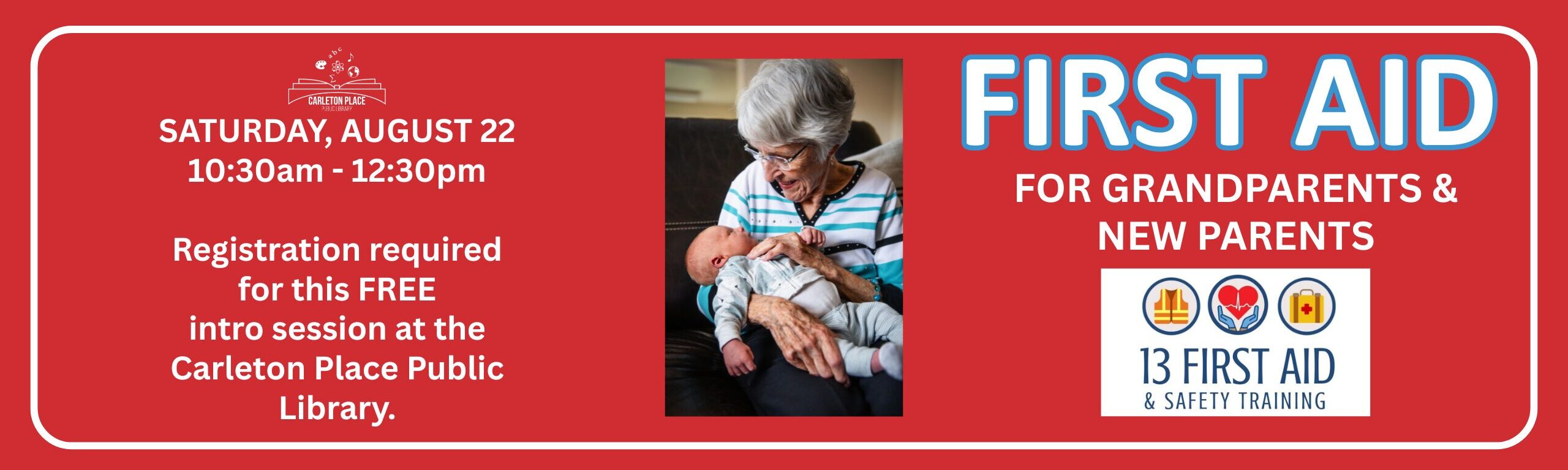 First Aid for Grandparents and New Parents header